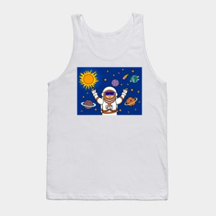 Metaverse Virtual Reality Astronaut Space Universe Tank Top